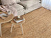 Raven Natural Tan Braided Jute Rug