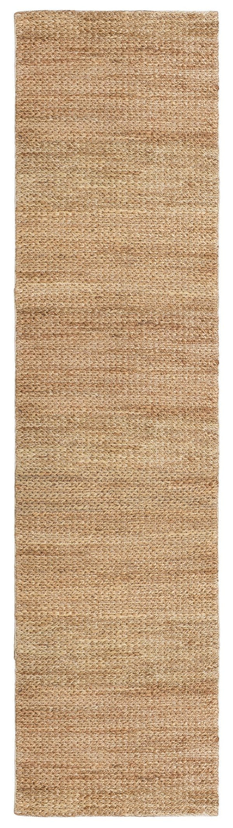 Indigo Natural Tan Braided Jute Runner Rug