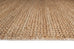 Indigo Natural Tan Braided Jute Runner Rug