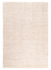 Reema Ivory Cream Jute and Wool Textured Rug