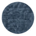 Rooney Navy Handwoven PET Round Rug