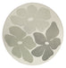 Rory Grey Green Flowers Rollie Pollie Round Playmat