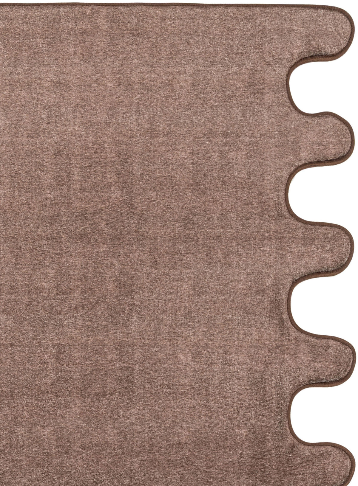 Rula Cocoa Creme Scallop Rollie Pollie Playmat
