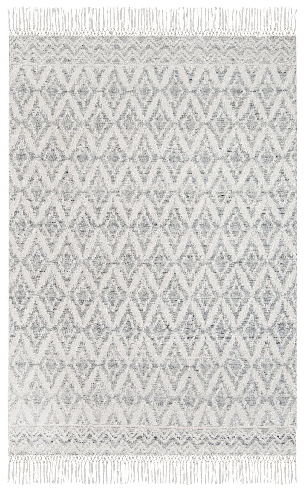 Rumi Grey and Ivory Rug *NO RETURNS UNLESS FAULTY