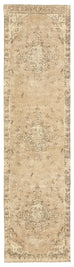 Sadie Coral Peach Turkish Style Distressed Runner Rug