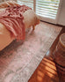 Sahara Turkish Style Pink Distressed Medallion Rug *NO RETURNS UNLESS FAULTY