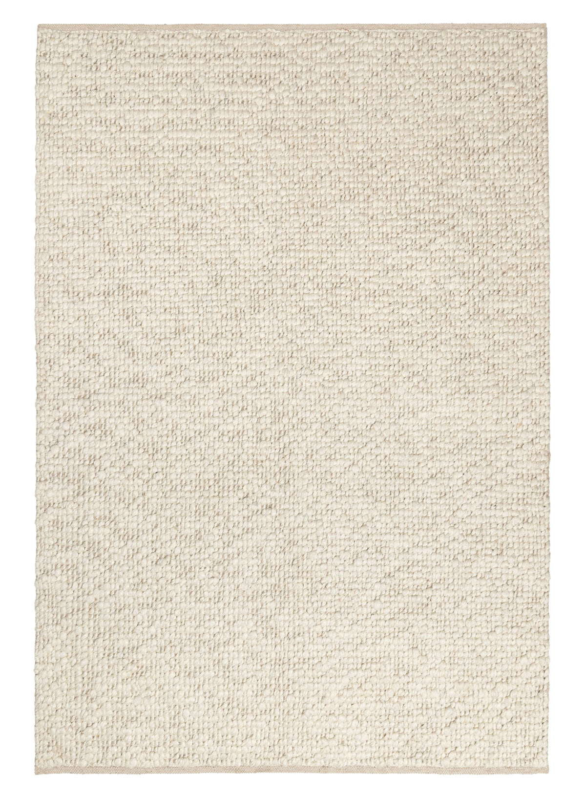 Salina Natural Ivory Pebble Loop Rug