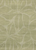 Savona Green Botanical Washable Rug