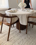 Serena Ivory Cream Textured Round Rug