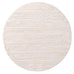 Serena Ivory Cream Textured Round Rug