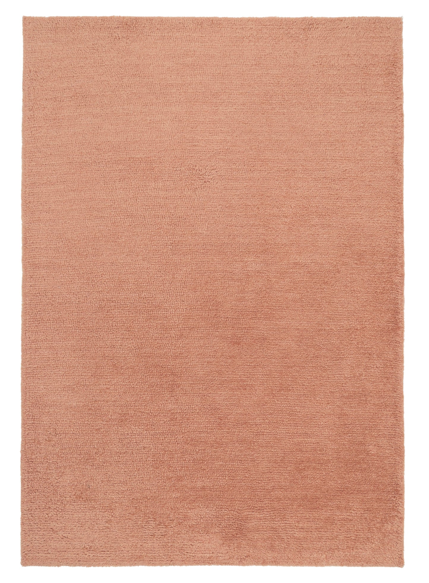 Shannon Pink Wool Shag Rug
