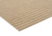 Sitti Beige Striped Washable Shag Rug