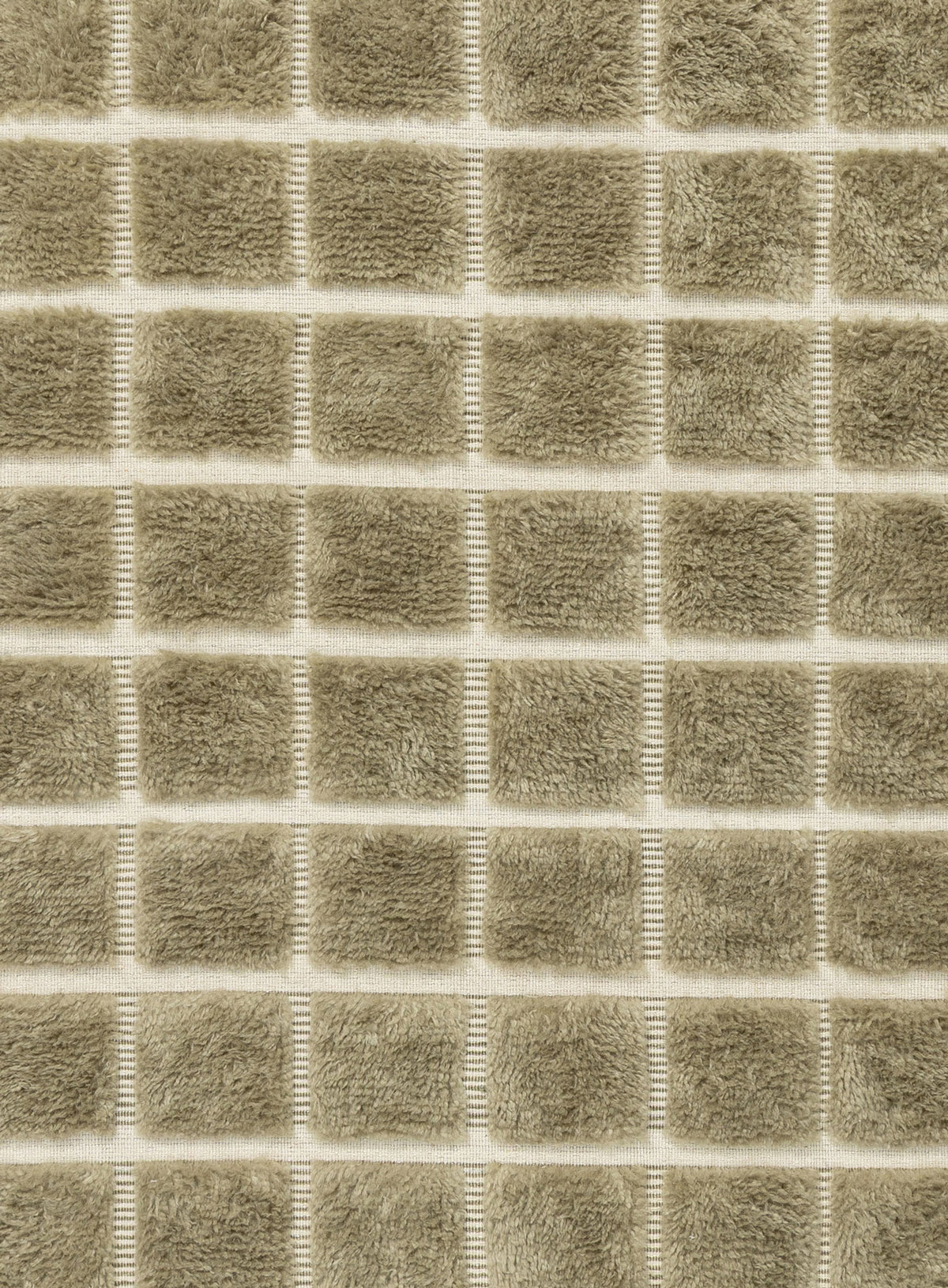 Sondra Green Handloom Grid Wool Rug