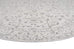 Sonia Beige and Grey Floral Pattern Round Rug