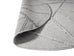 Soraya Grey Abstract Textured Round Rug