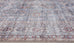 Sorra Blue and Brown Traditional Distressed Washable Rug*NO RETURNS UNLESS FAULTY