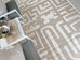 Tilly Beige and Ivory Tribal Indoor Outdoor Rug