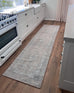 Tinka Beige and Grey Traditional Distressed Washable Runner Rug *NO RETURNS UNLESS FAULTY