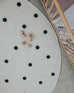 Totit Beige and Black Spotted Round Jute Rug*NO RETURNS UNLESS FAULTY