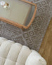 Ullah Brown and Ivory Tribal Flatweave Indoor Outdoor Rug