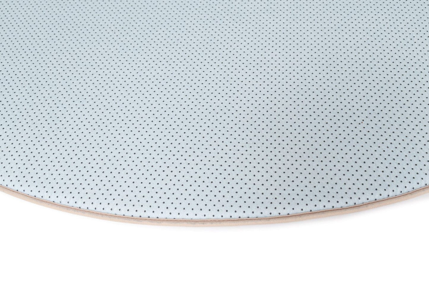 Una Beige Plush Rollie Pollie Round Playmat