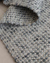 Vaasa Marbled Grey Chunky Wool Rug