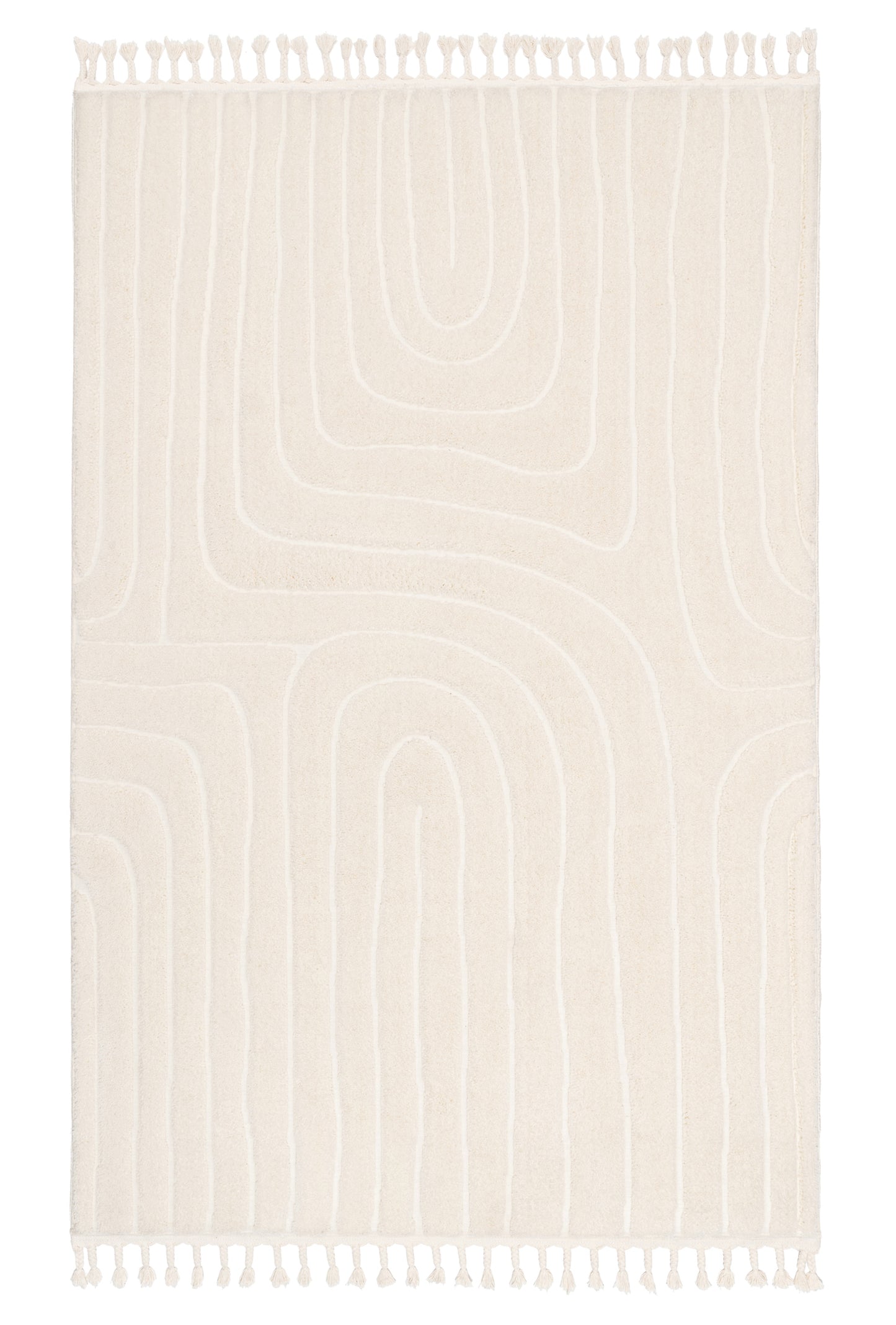Venus Ivory Abstract Rug