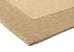 Verity Beige Bordered Shag Rug