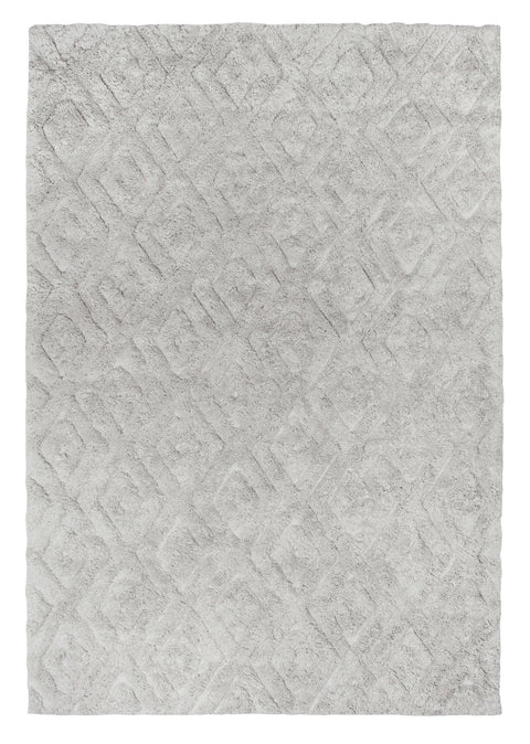 Yasmin Grey Tribal PET Rug