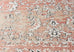 Yolanda Peach Terracotta Transitional Floral Motif Runner Rug