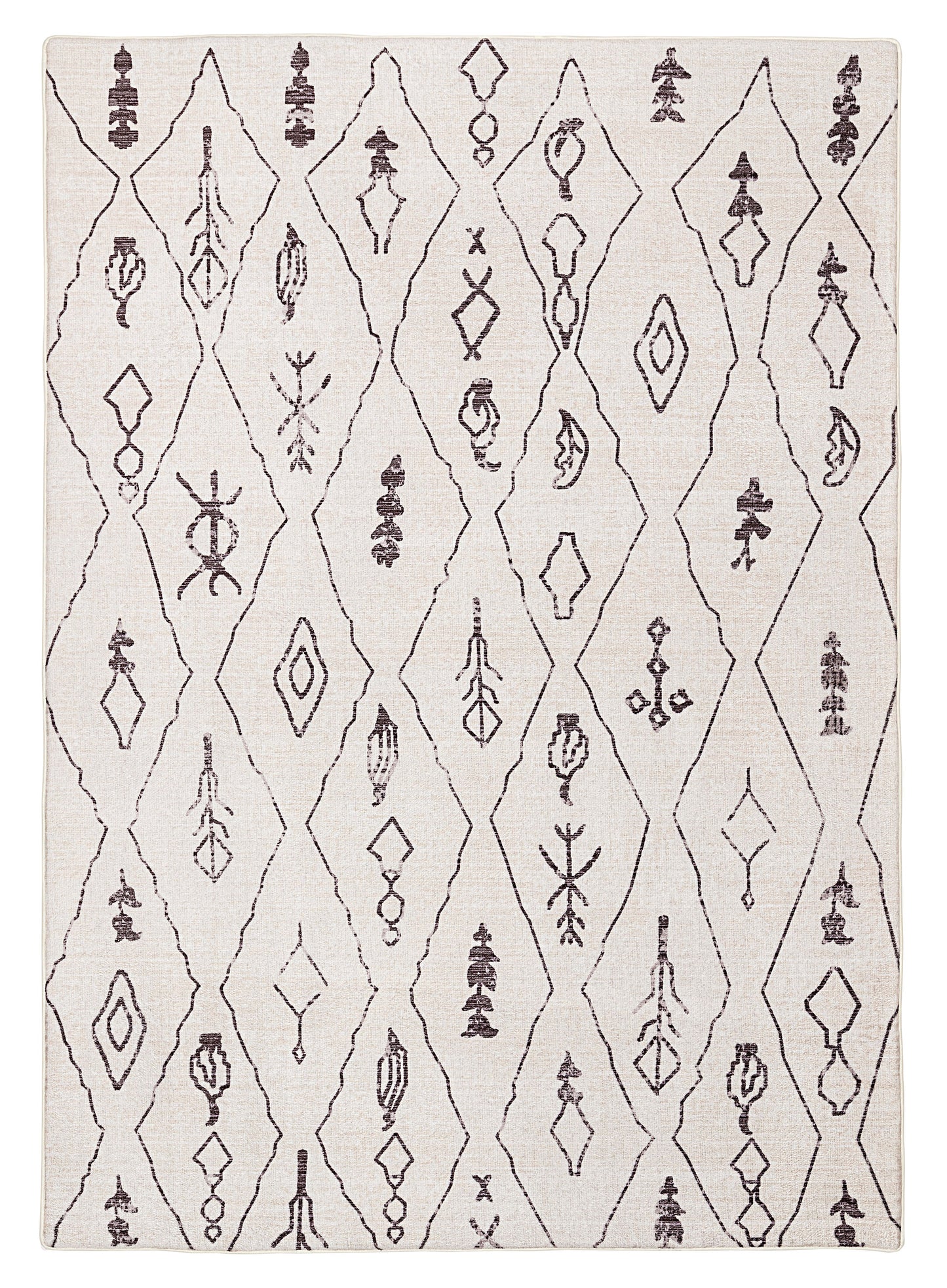 Yssa Brown Charcoal Plush Rollie Pollie Playmat