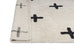 Zelia Black and Ivory Minimal Washable Berber Rug*NO RETURNS UNLESS FAULTY