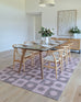 Zimra Light Pink Washable Rug